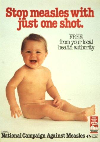 Реклама прививок от кори