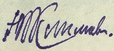 Подпись д-ра Климова